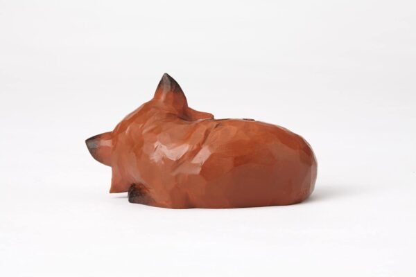 Enesco Jim Shore Heartwood Creek Fox Sleeping Miniature Figurine, 1.625 Inch, Multicolor - Image 2