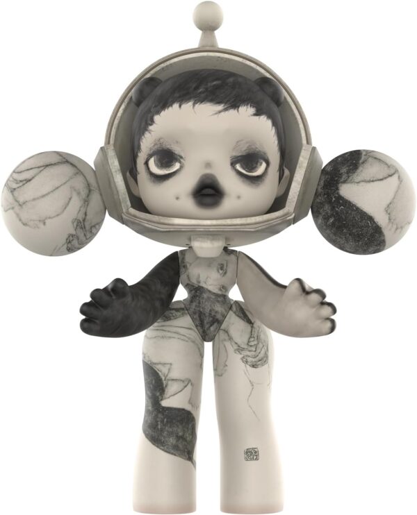 POP MART MEGA α SKULLPANDA 400% Egon Schiele, 14.96 Inch Height, Toys for Modern Home Décor, Collectible Art Toy