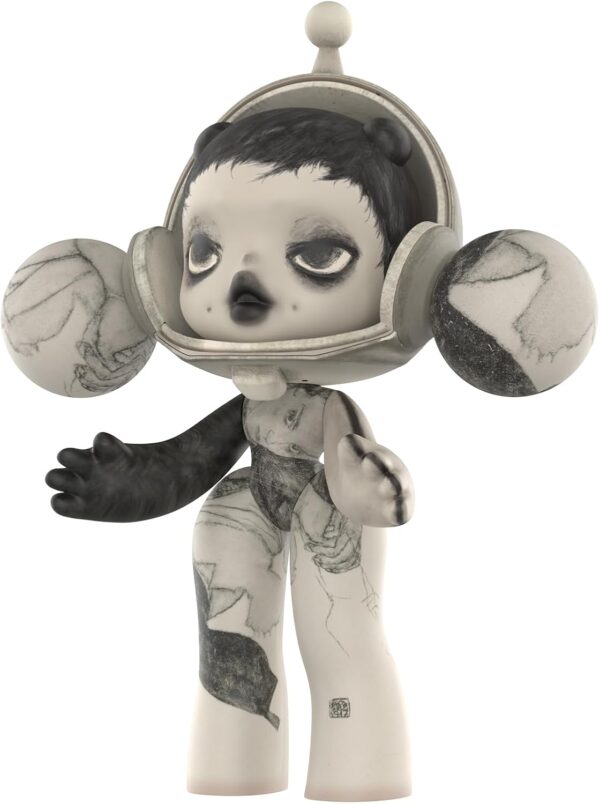 POP MART MEGA α SKULLPANDA 400% Egon Schiele, 14.96 Inch Height, Toys for Modern Home Décor, Collectible Art Toy - Image 5