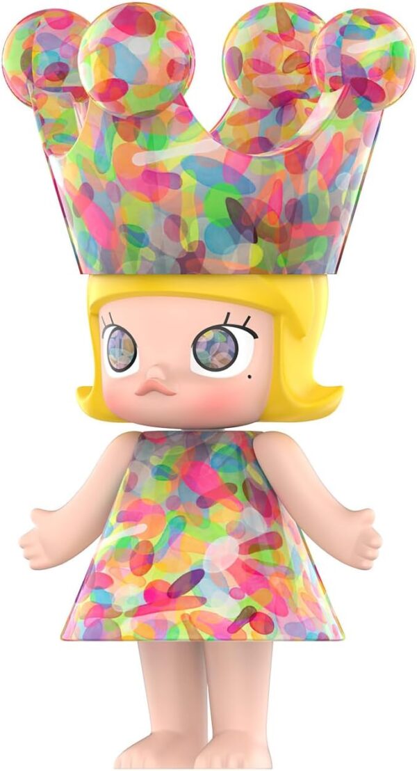 POP MART MEGA Royal Molly 400% Huang Yuxing-Bubbles, 14.96 Inch Height, Toys for Modern Home Décor, Collectible Art Toy - Image 4