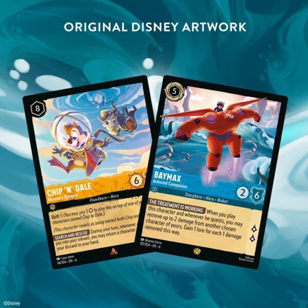 Ravensburger Disney Lorcana TCG: Azurite Sea Stitch Collector's Gift Set | Deluxe Collectible Set with Over 200 Art Pieces | Ultimate Game Experience for Ages 8+ - Image 3