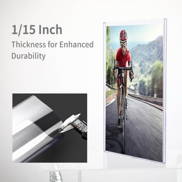10-Pack 11 x 17 Inch Art-Print-Toploaders - Premium Art Print Topload Holders, Crystal Clear Art Print Top loaders, Hard Plastic Sheet Protectors for Photographs, Lithographs, Artworks, Collectibles - Image 4