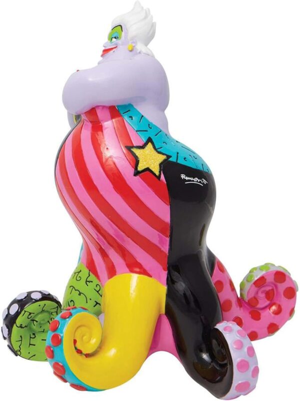 Enesco Disney by Romero Britto The Little Mermaid Ursula Figurine, 8.27 Inch, Multicolor - Image 8