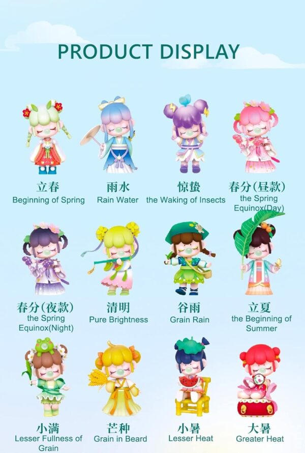 ROBOTIME Single Blind Box Surprise Action Figure Collectible Kawaii Figures Random Art Toys Hot Cute Figure Dolls Unique Gifts (12 pcs (Whole Set)) - Image 2
