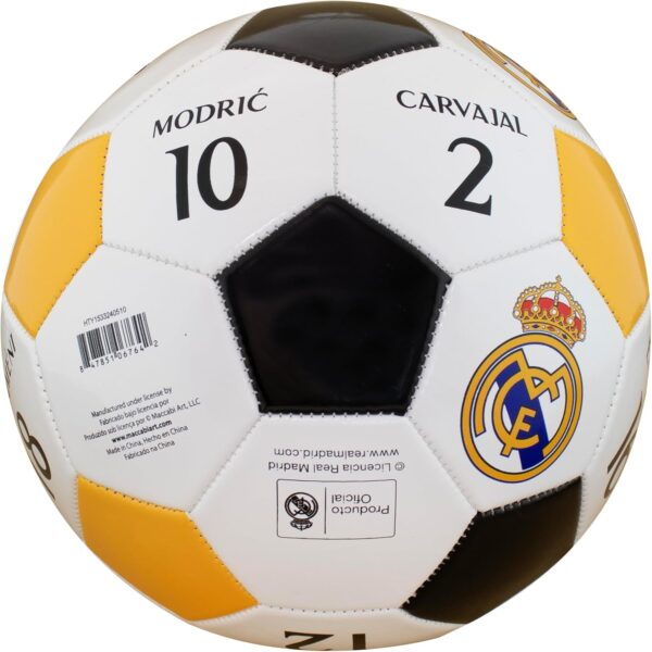 Maccabi Art Official Real Madrid Soccer Ball - Image 4