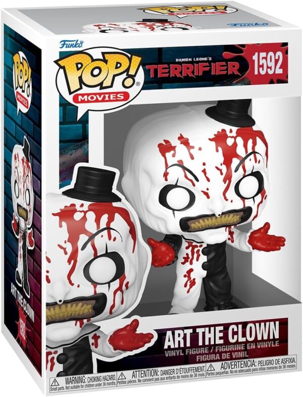 Funko Pop! Movies: Terrifier - Art The Clown (Bloody)