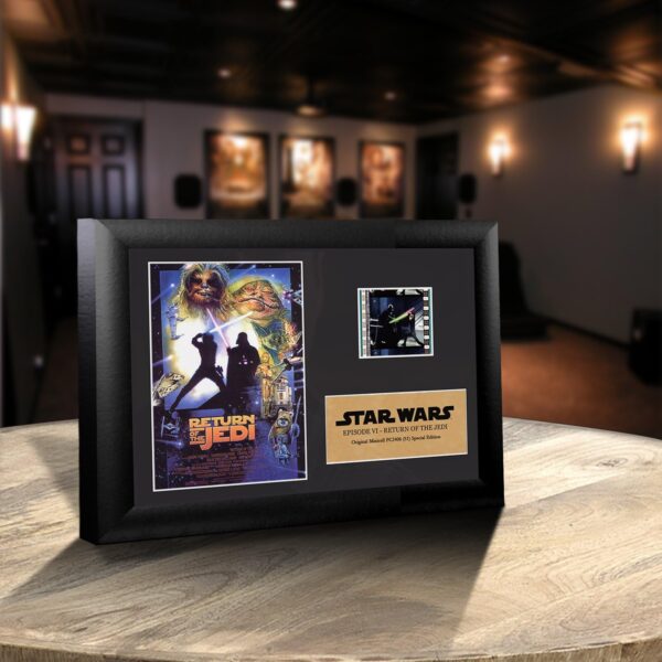 Star Wars Episode VI Return of the Jedi Authentic 35mm FilmCells Special Edition Display 7x5, Home Office,Black - Image 2