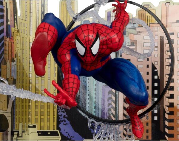 McFarlane Toys - Marvel Spider-Man 1:6th Scale Posed Figure with Scene & Comic (Based on The Amazing Spider-Man #301) - Image 5