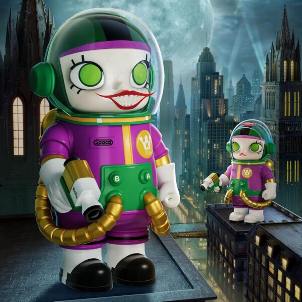POP MART MEGA Space Molly 400% Joker Collection Figurine, 11.8 Inch Height, Toys for Modern Home Décor, Collectible Art Toy - Image 2