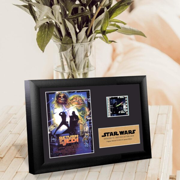 Star Wars Episode VI Return of the Jedi Authentic 35mm FilmCells Special Edition Display 7x5, Home Office,Black - Image 5
