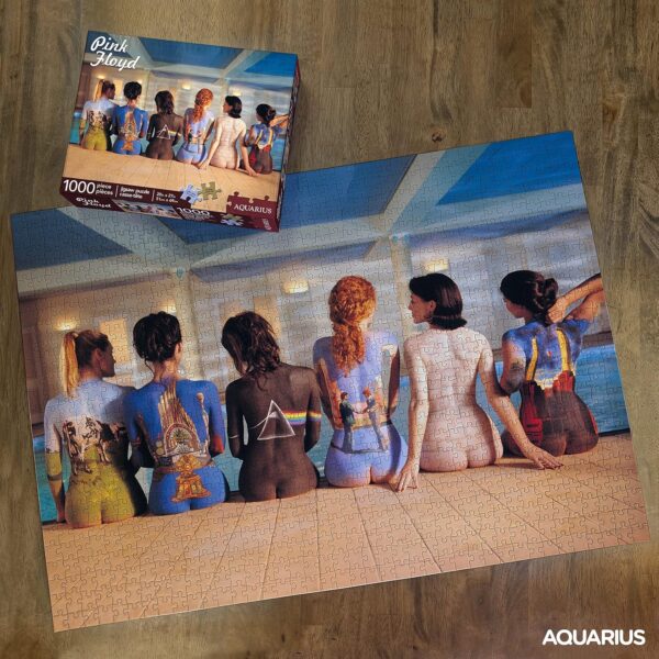 AQUARIUS Pink Floyd Back Art Puzzle (1000 Piece Jigsaw Puzzle) - Glare Free - Precision Fit - Officially Licensed Pink Floyd Merchandise & Collectibles - 20 x 27 Inches - Image 3