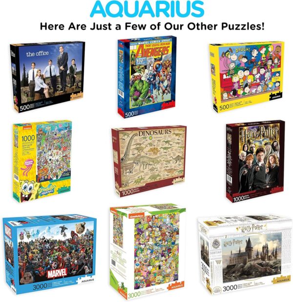 AQUARIUS Pink Floyd Back Art Puzzle (1000 Piece Jigsaw Puzzle) - Glare Free - Precision Fit - Officially Licensed Pink Floyd Merchandise & Collectibles - 20 x 27 Inches - Image 6