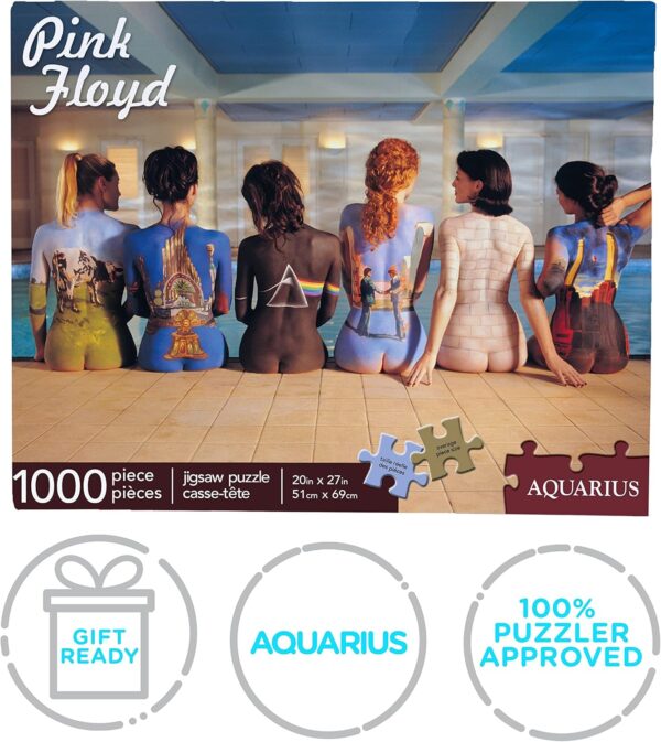 AQUARIUS Pink Floyd Back Art Puzzle (1000 Piece Jigsaw Puzzle) - Glare Free - Precision Fit - Officially Licensed Pink Floyd Merchandise & Collectibles - 20 x 27 Inches - Image 7