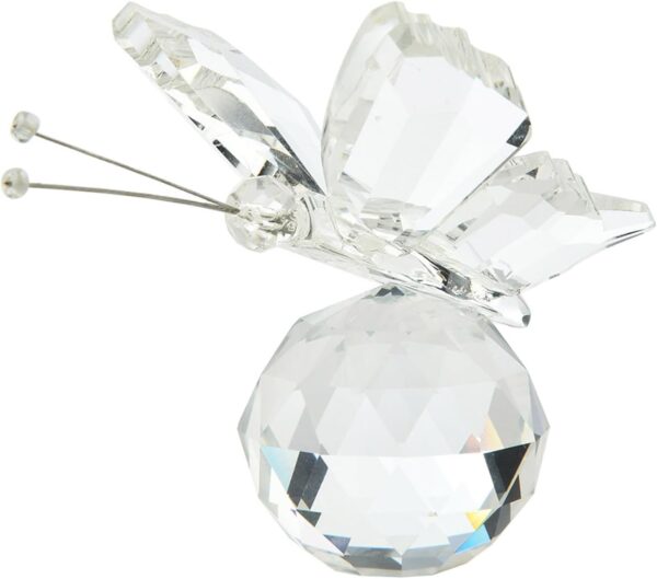 Crystal Butterfly Figurines Collectibles Art Glass Animals Table Decor Paperweight Souvenir Christmas Ornament Gift Butterfly Glass Statue - Image 5