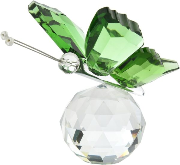 Crystal Butterfly Figurines Collectibles Art Glass Animals Table Decor Paperweight Souvenir Christmas Ornament Gift Butterfly Glass Statue - Image 8