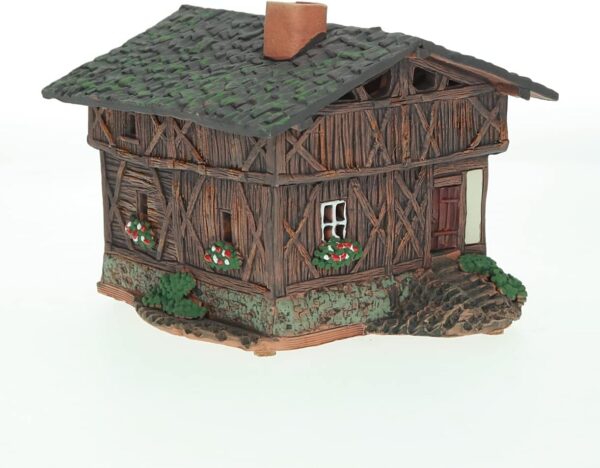 Ceramic Art Tealight Candle Holder Room Decoration Handcrafted Collectible Miniature Aroma Light House Old House in St. Ulrich, Tirol, Italy B283AR - Image 8