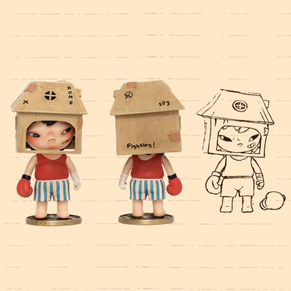 POP MART Hirono The Other One Blind Box Figures, Random Design Box Toys for Modern Home Decor, Collectible Toy Set for Desk Accessories, 1PC - Image 2