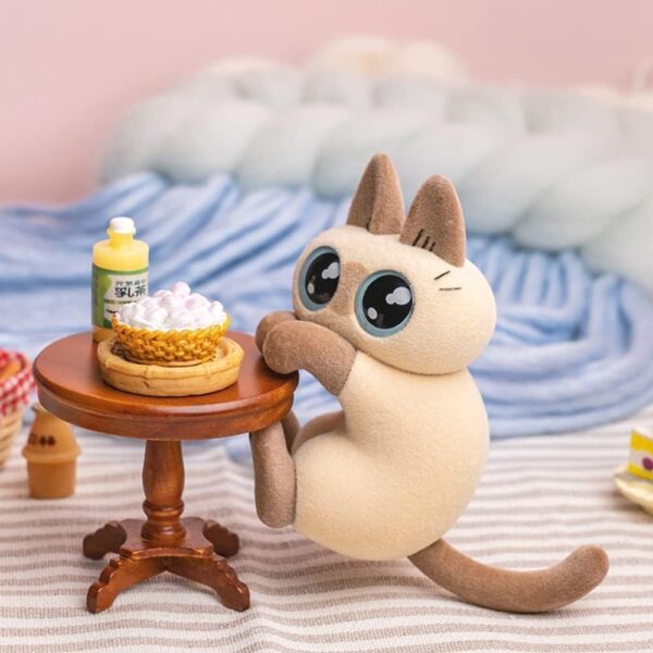 Nobeko Azukican Azukisan Cat Daily Life Series1 Blind Box Figures 6PCs Random Art Cute Collectibles Birthday Gift - Image 6