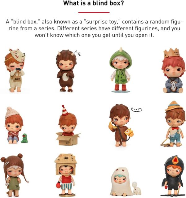 POP MART Hirono The Other One Blind Box Figures, Random Design Box Toys for Modern Home Decor, Collectible Toy Set for Desk Accessories, 1PC - Image 7