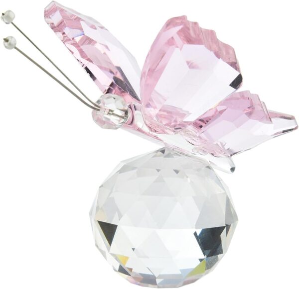 Crystal Butterfly Figurines Collectibles Art Glass Animals Table Decor Paperweight Souvenir Christmas Ornament Gift Butterfly Glass Statue - Image 7