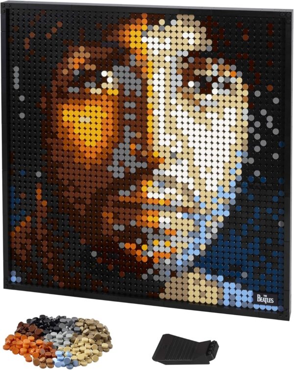 LEGO Art The Beatles 31198 Collectible Building Kit; an Inspiring Art Set for Adults That Encourages Creative Building and Makes a Great Gift for Music Lovers and Beatles Fans (2,933 Pieces) - Image 2