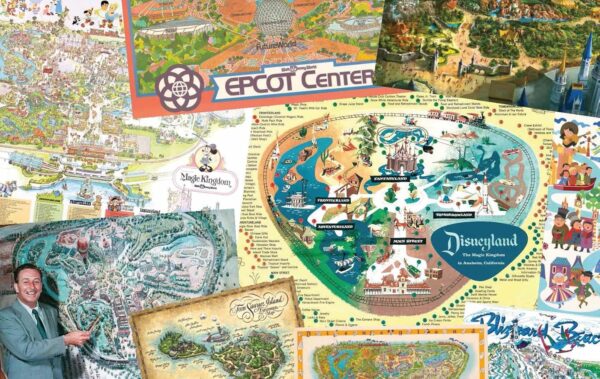 Maps of the Disney Parks: Charting 60 Years from California to Shanghai (Disney Editions Deluxe) - Image 2