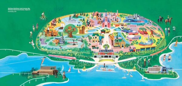Maps of the Disney Parks: Charting 60 Years from California to Shanghai (Disney Editions Deluxe) - Image 8