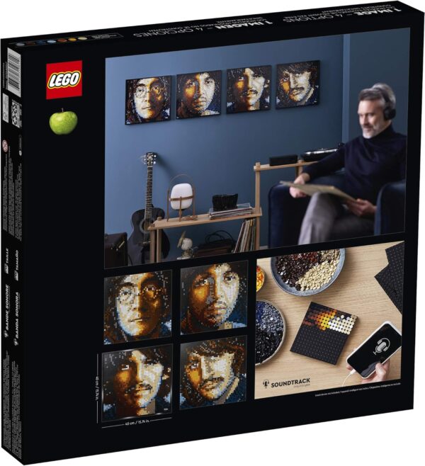 LEGO Art The Beatles 31198 Collectible Building Kit; an Inspiring Art Set for Adults That Encourages Creative Building and Makes a Great Gift for Music Lovers and Beatles Fans (2,933 Pieces) - Image 5