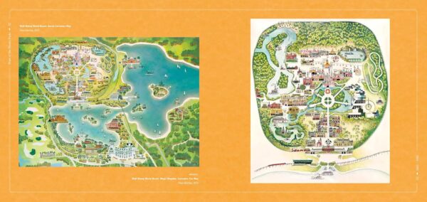 Maps of the Disney Parks: Charting 60 Years from California to Shanghai (Disney Editions Deluxe) - Image 9