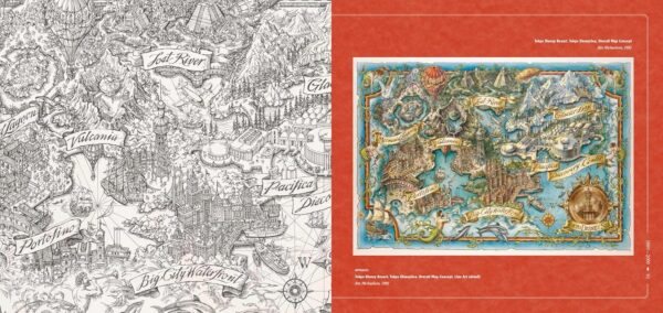 Maps of the Disney Parks: Charting 60 Years from California to Shanghai (Disney Editions Deluxe) - Image 17
