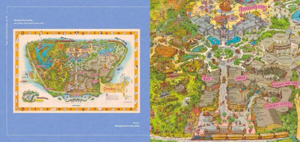 Maps of the Disney Parks: Charting 60 Years from California to Shanghai (Disney Editions Deluxe) - Image 6
