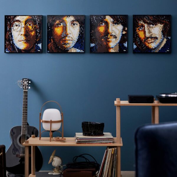 LEGO Art The Beatles 31198 Collectible Building Kit; an Inspiring Art Set for Adults That Encourages Creative Building and Makes a Great Gift for Music Lovers and Beatles Fans (2,933 Pieces) - Image 7