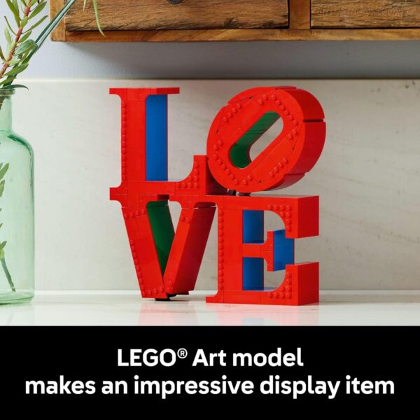 LEGO Art Love Collectible Building Sets - DIY Kits for Adults, Ages 18+ - Crafts for Home Decor & Display - Gift Ideas for Birthdays - 31214 - Image 6